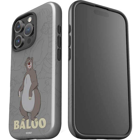 Disney Jungle Book Baloo Portrait iPhone 16 Pro Max Impact Case