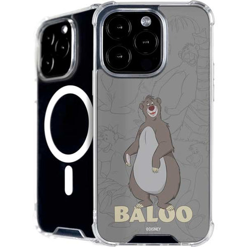 Disney Jungle Book Baloo Portrait iPhone 16 Pro Max MagSafe Case