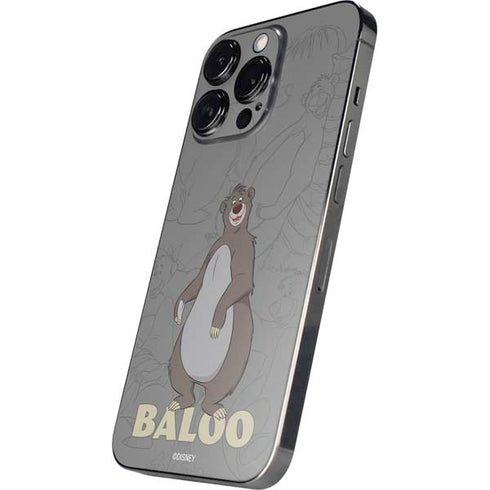 Disney Jungle Book Baloo Portrait iPhone 16 Pro Max Skin