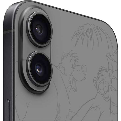 Disney Jungle Book Baloo Portrait iPhone 16 Skin