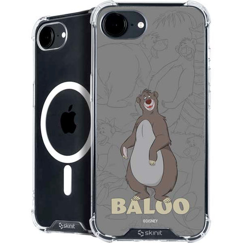 Disney Jungle Book Baloo Portrait iPhone 16e MagSafe Case