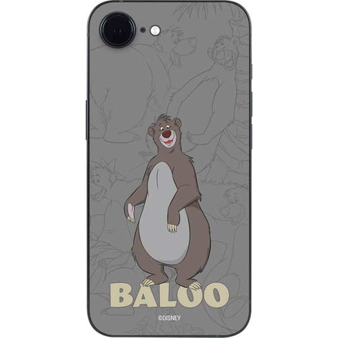 Disney Jungle Book Baloo Portrait iPhone 16e Skin