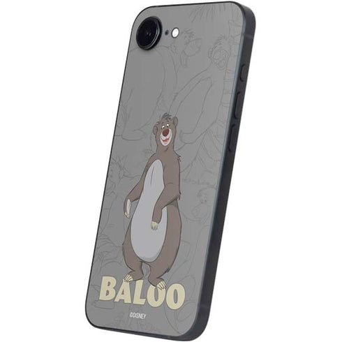 Disney Jungle Book Baloo Portrait iPhone 16e Skin