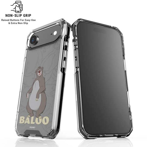 Disney Jungle Book Baloo Portrait iPhone 17 Air Clear Case