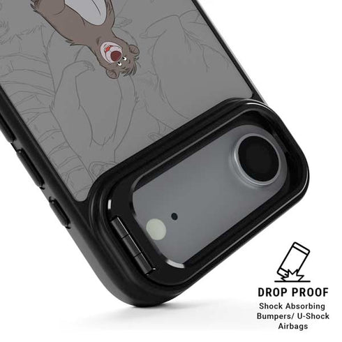 Disney Jungle Book Baloo Portrait iPhone 17 Air Kickstand Case