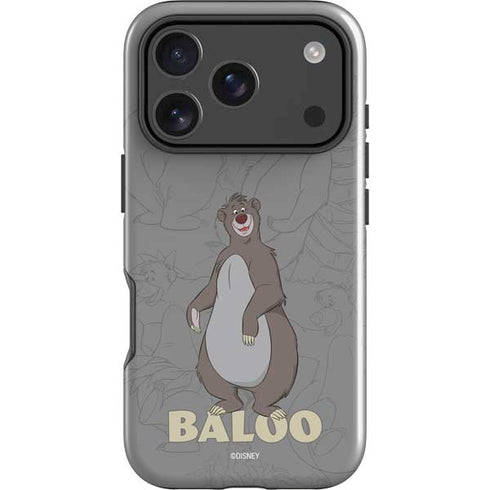 Disney Jungle Book Baloo Portrait iPhone 17 Pro Impact Case
