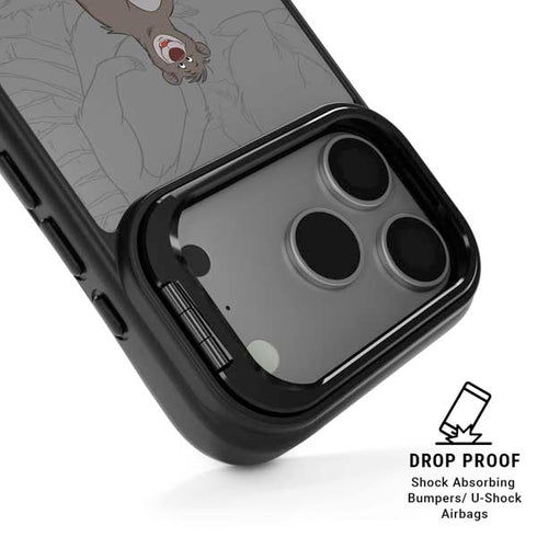 Disney Jungle Book Baloo Portrait iPhone 17 Pro Kickstand Case