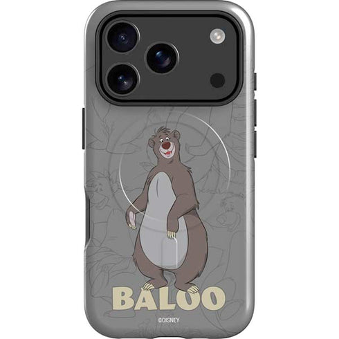 Disney Jungle Book Baloo Portrait iPhone 17 Pro Magsafe Impact Case