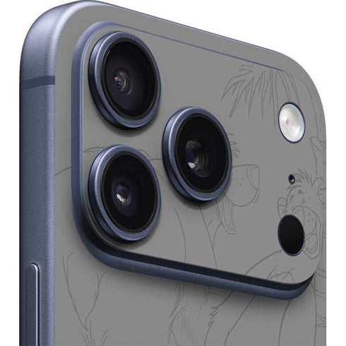 Disney Jungle Book Baloo Portrait iPhone 17 Pro Max Skin