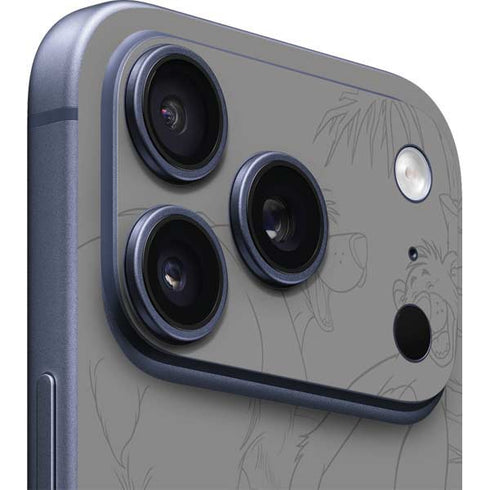 Disney Jungle Book Baloo Portrait iPhone 17 Pro Skin