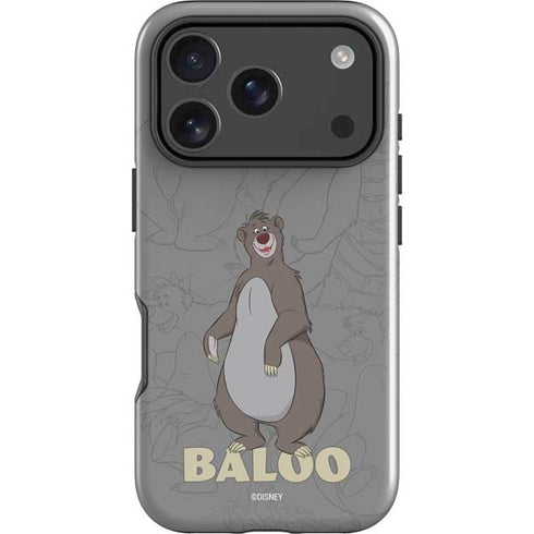 Disney Jungle Book Baloo Portrait iPhone 18 Pro Impact Case