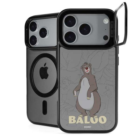 Disney Jungle Book Baloo Portrait iPhone 18 Pro Kickstand Case