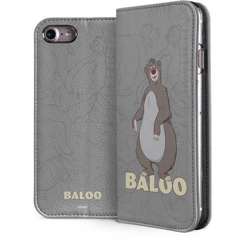 Disney Jungle Book Baloo Portrait iPhone 7 Folio Case