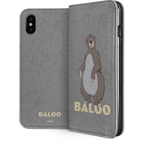 Disney Jungle Book Baloo Portrait iPhone 8 Folio Case