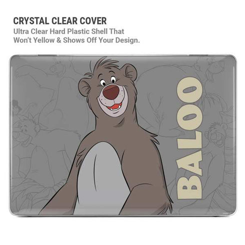 Disney Jungle Book Baloo Portrait MacBook Pro 14in (2021-24) Case plus Skin