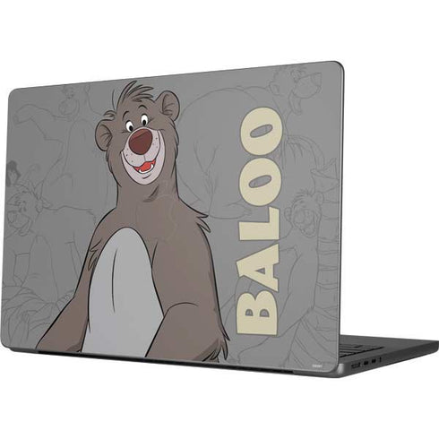 Disney Jungle Book Baloo Portrait Apple MacBook Pro 14-inch Skin