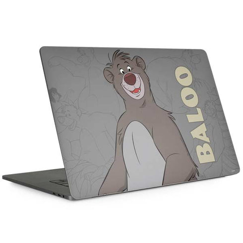 Disney Jungle Book Baloo Portrait MacBook Skins