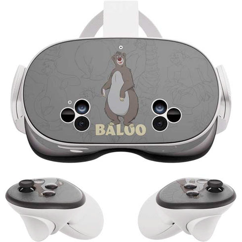 Disney Jungle Book Baloo Portrait Meta Quest 3S Skin