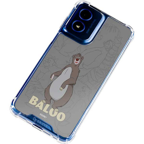 Disney Jungle Book Baloo Portrait Moto G 5G (2024) Clear Case