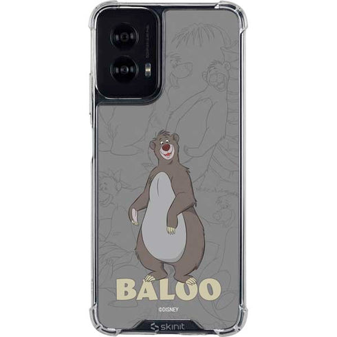 Disney Jungle Book Baloo Portrait Moto G Power 5G (2024) Clear Case