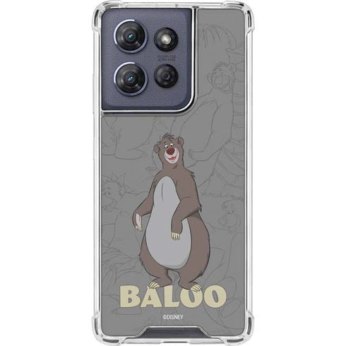 Disney Jungle Book Baloo Portrait Moto G Power 5G (2025) Clear Case
