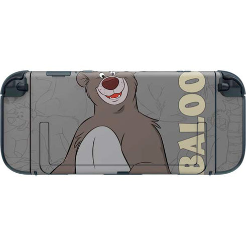 Disney Jungle Book Baloo Portrait Nintendo Switch 2 (2025) with Joy-Con Skin