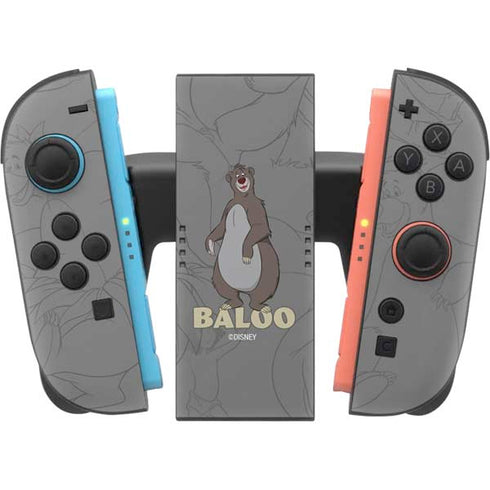 Disney Jungle Book Baloo Portrait Nintendo Switch 2 (2025) Joy-Con Controller Skin