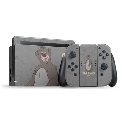 Disney Jungle Book Baloo Portrait Nintendo Skins