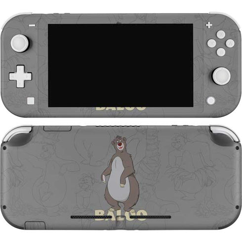 Disney Jungle Book Baloo Portrait Nintendo Skins