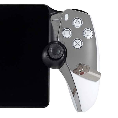 Disney Jungle Book Baloo Portrait PlayStation Portal Remote Player Skin
