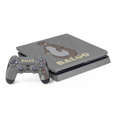 Disney Jungle Book Baloo Portrait PlayStation PS4 Skins