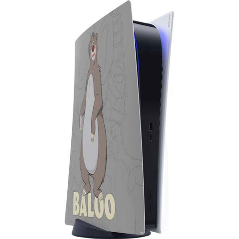 Disney Jungle Book Baloo Portrait PlayStation PS5 Skins