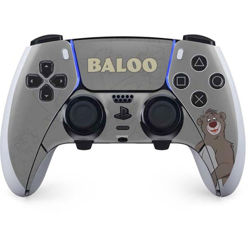 Disney Jungle Book Baloo Portrait PlayStation PS5 Skins