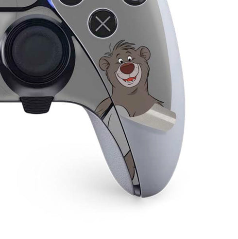 Disney Jungle Book Baloo Portrait PS5 DualSense Edge Pro Controller Skin