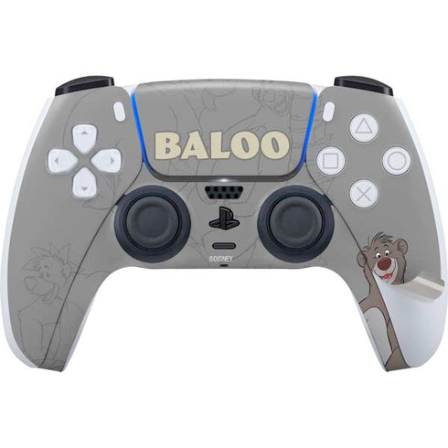 Disney Jungle Book Baloo Portrait PS5 Pro Disk Bundle Skin