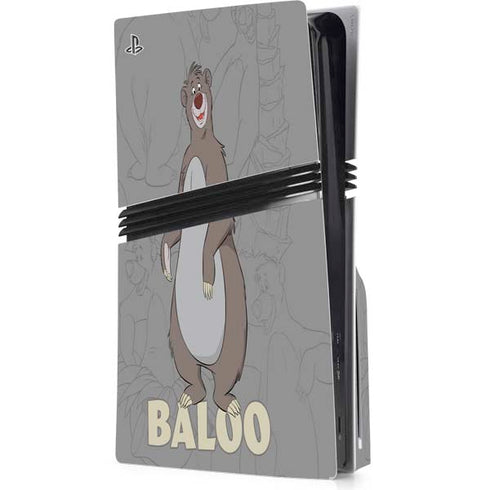 Disney Jungle Book Baloo Portrait PlayStation PS5 Skins