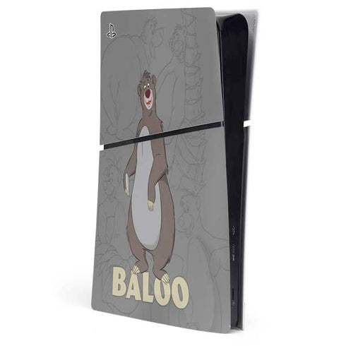 Disney Jungle Book Baloo Portrait PlayStation PS5 Skins