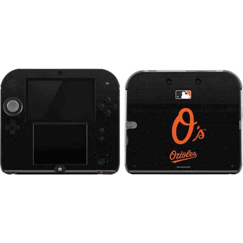 MLB Baltimore Orioles - Solid Distressed Nintendo Skins