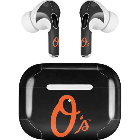 MLB Baltimore Orioles - Solid Distressed AirPods Skins
