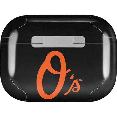 MLB Baltimore Orioles - Solid Distressed AirPods Skins