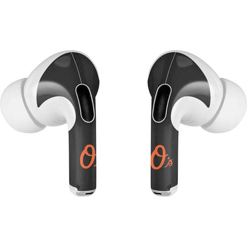 MLB Baltimore Orioles - Solid Distressed AirPods Skins