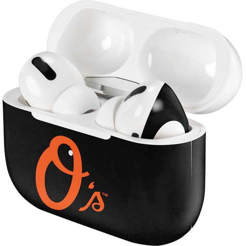 MLB Baltimore Orioles - Solid Distressed AirPods Skins