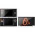 MLB Baltimore Orioles - Solid Distressed Nintendo Skins