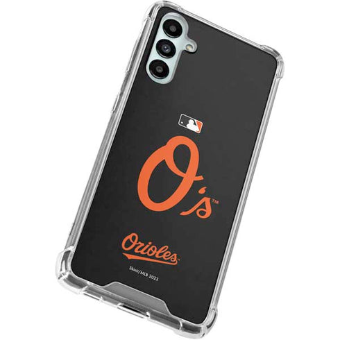 MLB Baltimore Orioles - Solid Distressed Gabb Phone 4 Clear Case