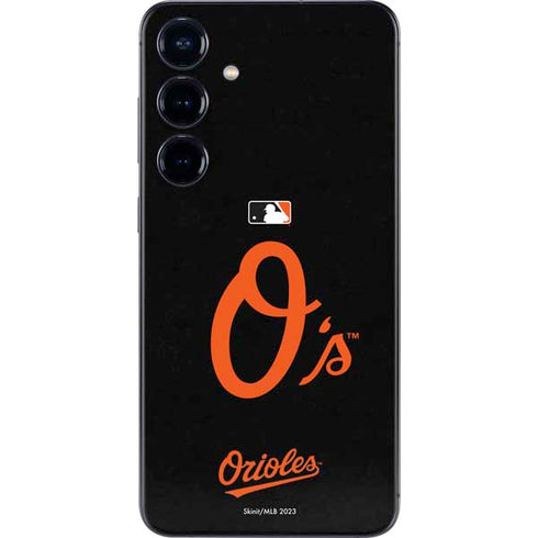 MLB Baltimore Orioles - Solid Distressed Galaxy A16 5G Skin
