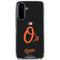 MLB Baltimore Orioles - Solid Distressed Galaxy A36 5G Clear Case