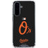 MLB Baltimore Orioles - Solid Distressed Galaxy A36 5G Clear Case