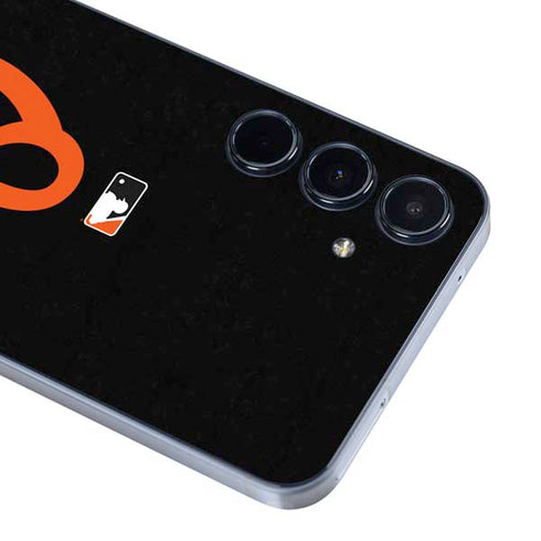 MLB Baltimore Orioles - Solid Distressed Galaxy A36 5G Skin
