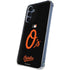 MLB Baltimore Orioles - Solid Distressed Galaxy A55 5G Clear Case