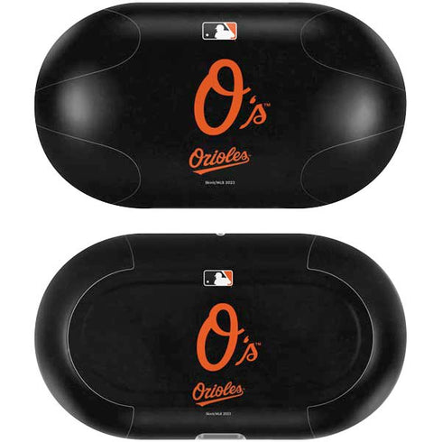 MLB Baltimore Orioles - Solid Distressed Galaxy Buds Plus Skin